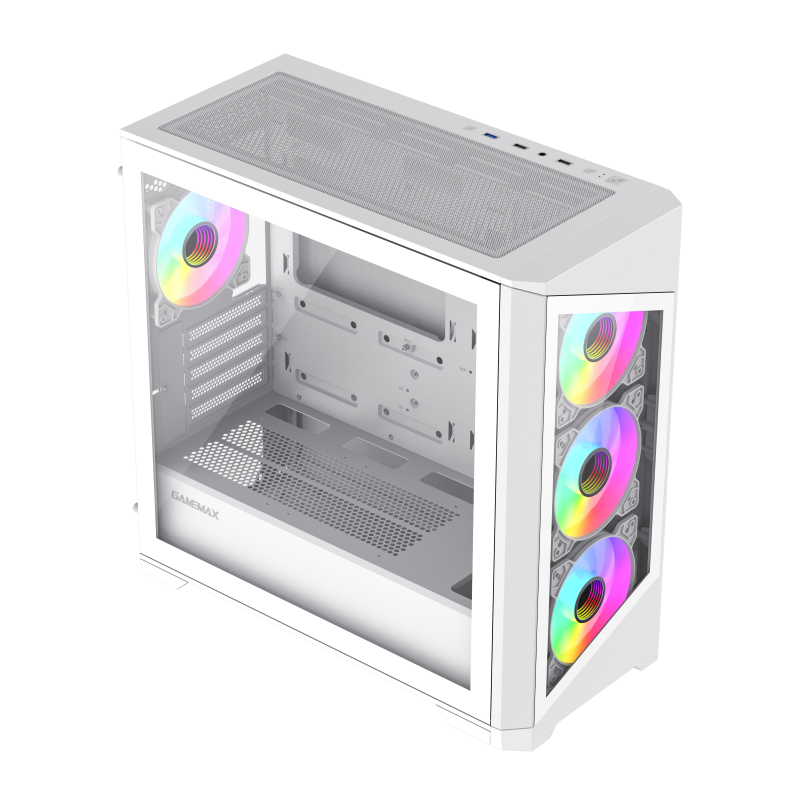 GAMEMAX Destroyer TGW MATX White GAMING CASE GAMEMAX Destroyer TGW MATX White GAMING CASE